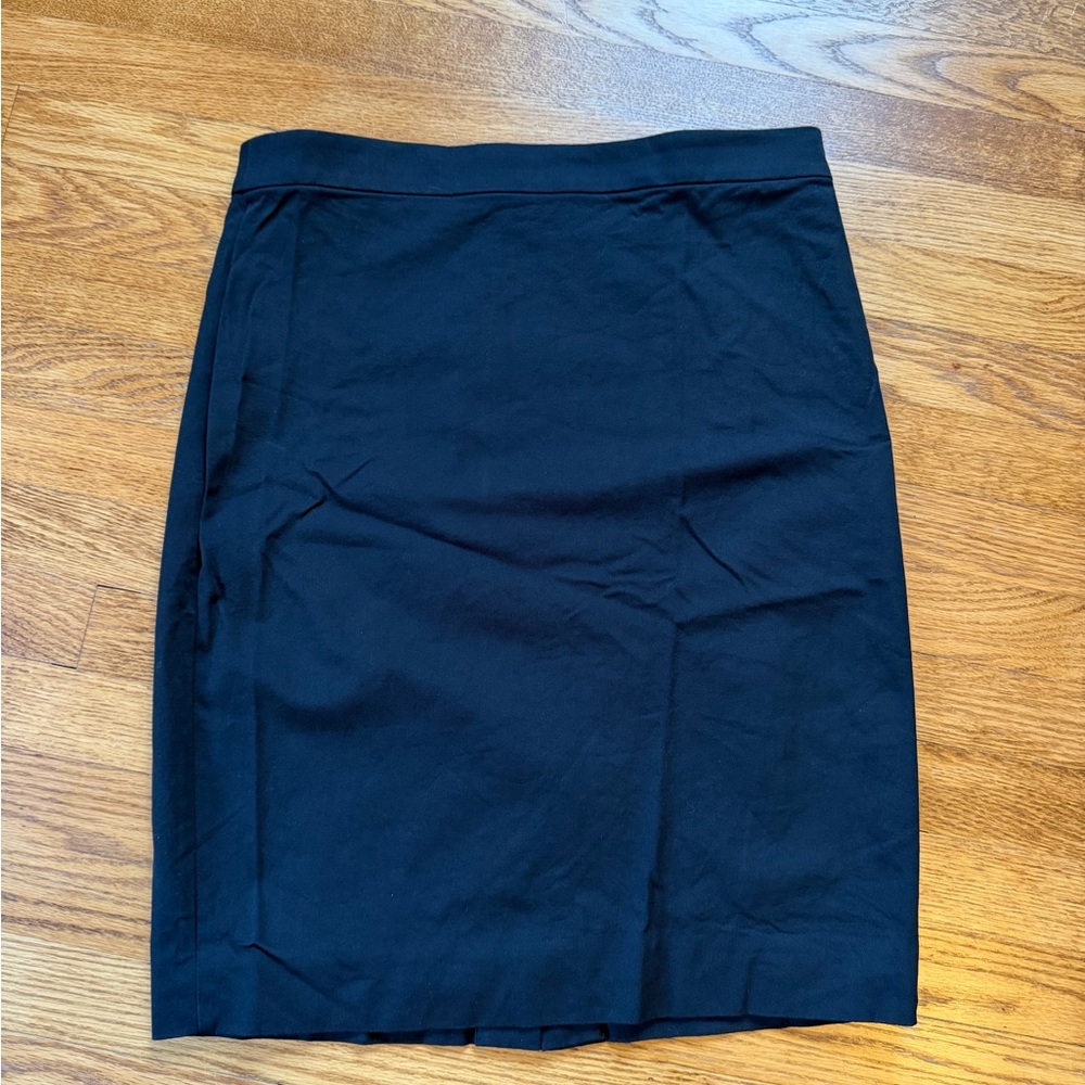 JCrew No.2 Black Pencil Skirt
